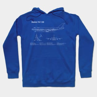 Boeing 747 - 100 - ADpng Hoodie